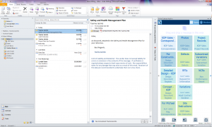 Dropzone panel in outlook